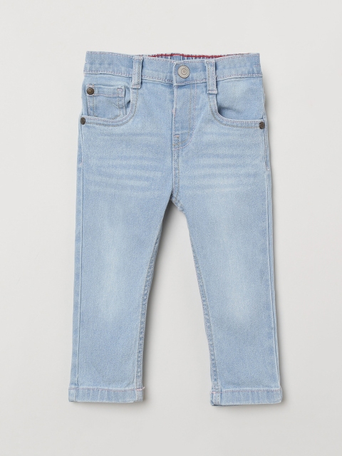 

max Girls Blue Slim Fit Mid-Rise Clean Look Jeans