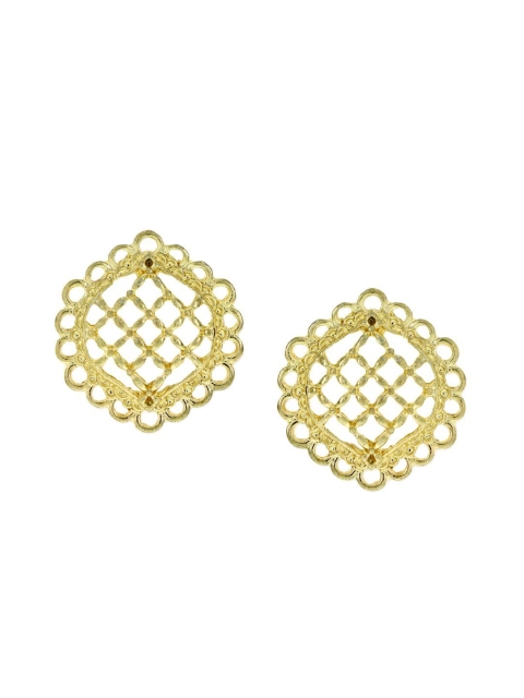 

OOMPH Gold-Plated Filigree Circular Studs