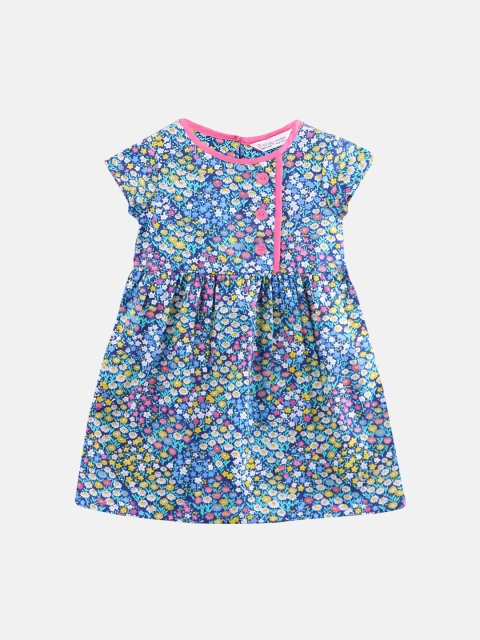 

Beebay Girls Multicoloured Printed A-Line Dress, Multi