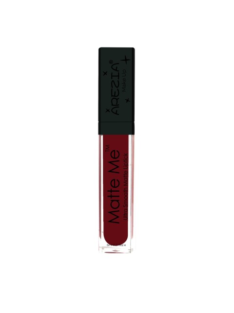 

Arezia Maroon Matte Me Ultra Smooth Matte Lipstick Lip Cream AZ-25 6 ml