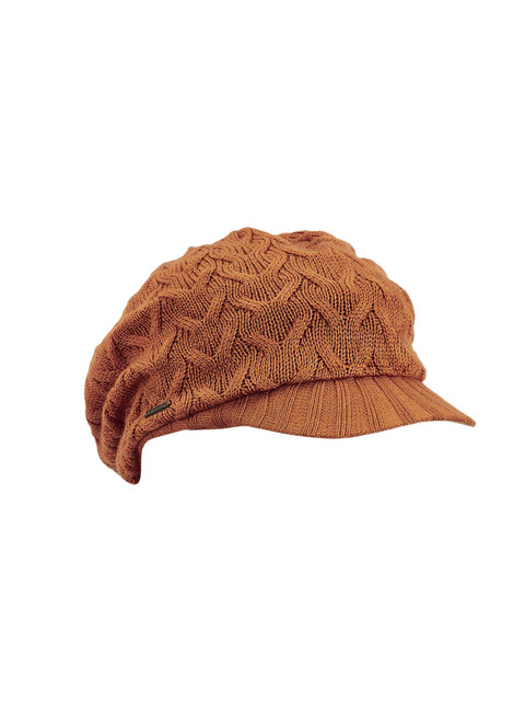 

Kosha Women Orange Self Design Beanie