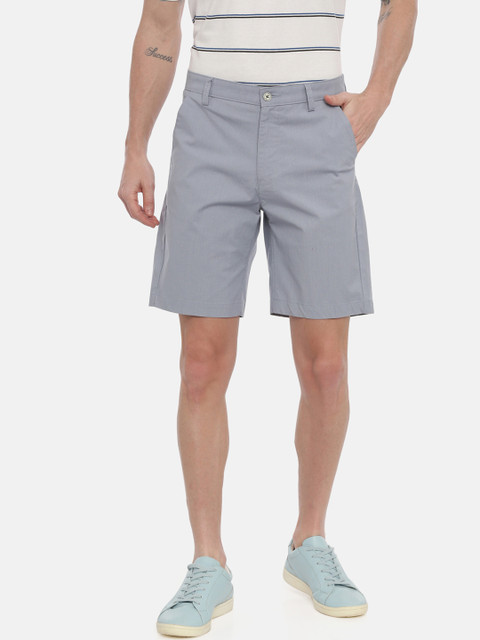 

Classic Polo Men Blue Solid Slim Fit Regular Shorts