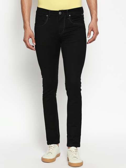 

Lawman pg3 Men Black Skinny Fit Mid-Rise Clean Look Stretchable Jeans