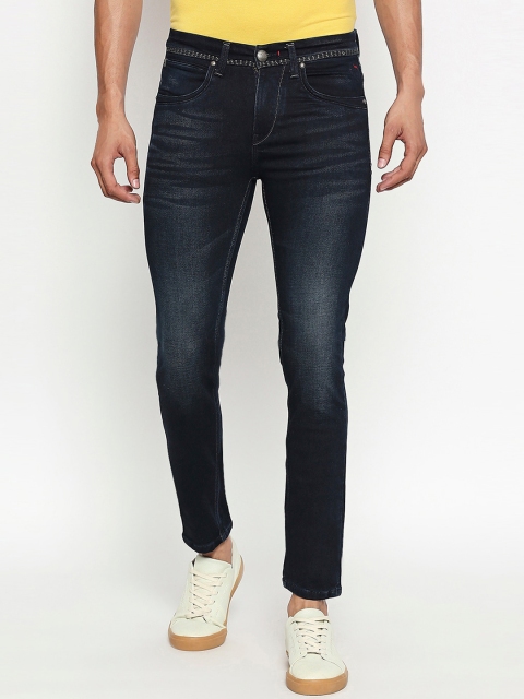 

Lawman pg3 Men Blue Skinny Fit Mid-Rise Clean Look Stretchable Jeans