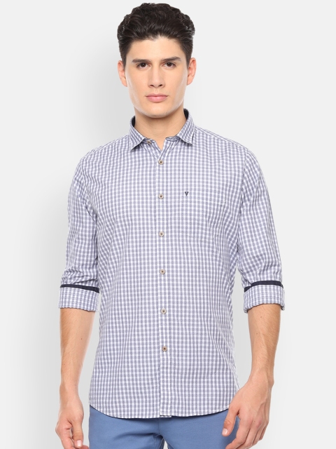 

Van Heusen Sport Men Grey Slim Fit Checked Casual Shirt