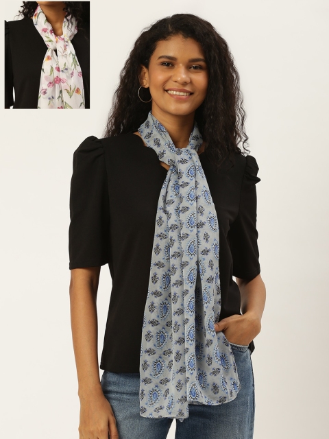 

Trend Arrest Women Pack Of 2 Printed Scarves, Multi
