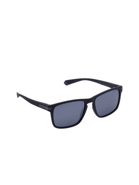 

Polaroid Unisex UV Protected Square Sunglasses PLD 2088/S 003 55EX, Blue