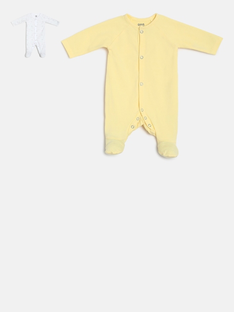 

MINI KLUB Infant Kids Pack of 2 Sleepsuit, Blue