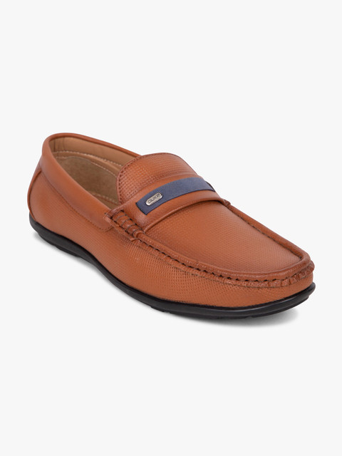 

Duke Men Tan Brown Solid Loafers