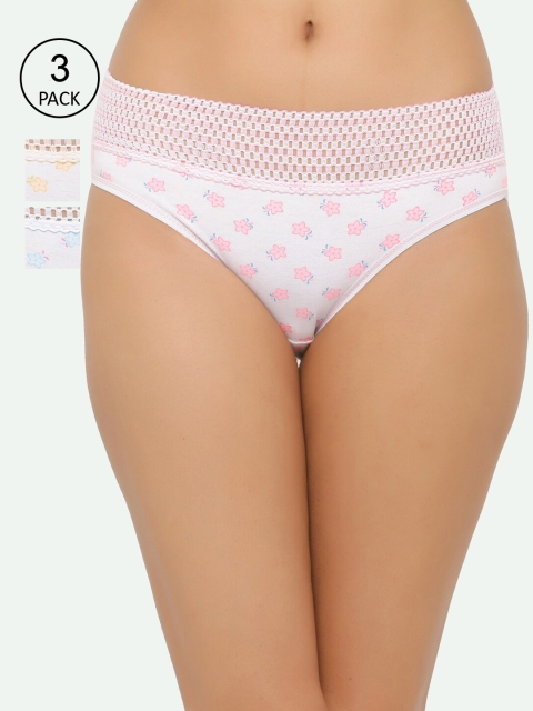 

Chipbeys Women Pack Of 3 Assorted Hipster Briefs Nanamikac272