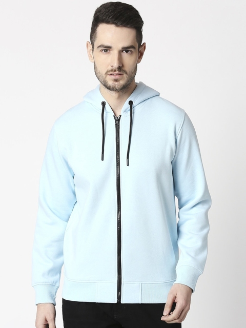 

Bewakoof Men Blue Solid Sweatshirt