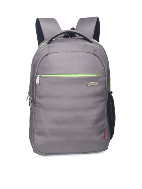 

COSMUS Unisex Grey Solid Backpack