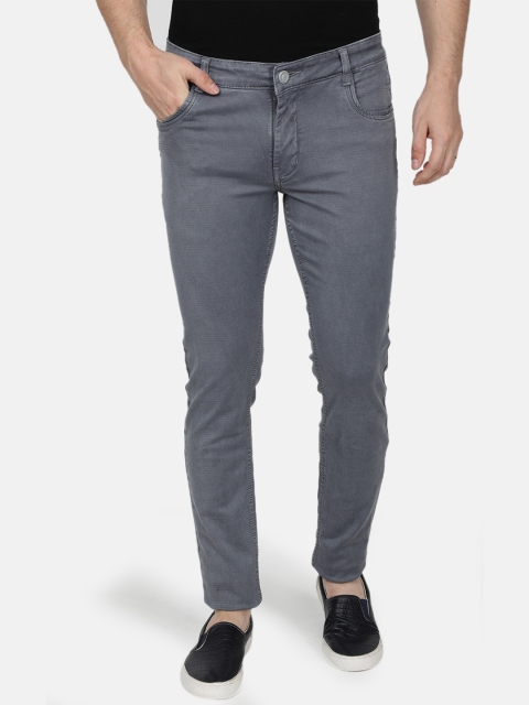

Monte Carlo Men Grey Skinny Fit Jeans