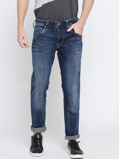 Pepe Jeans Men Blue Regular Fit Jeans