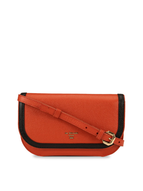 

Da Milano Red Solid Sling Bag