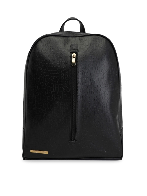 

Lapis O Lupo Women Black Textured Backpack