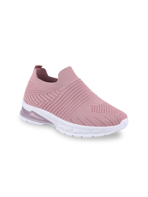 

Stelatoes Women Pink Slip-On Sneakers
