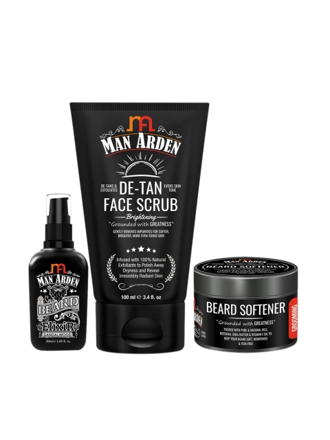 

Man Arden Men Grooming Kit, Black