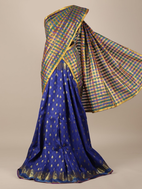 

Pothys Multicoloured Woven Design Saree, Multi