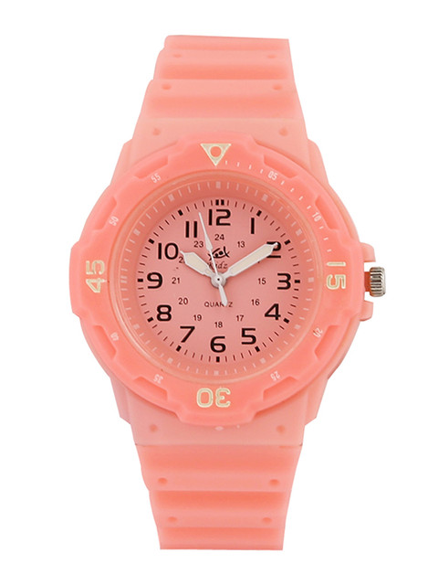 

Kool Kidz Kids Peach-Coloured Analogue Watch KOOL KIDZ ANALOGUE WATCH KK 9001 PINK