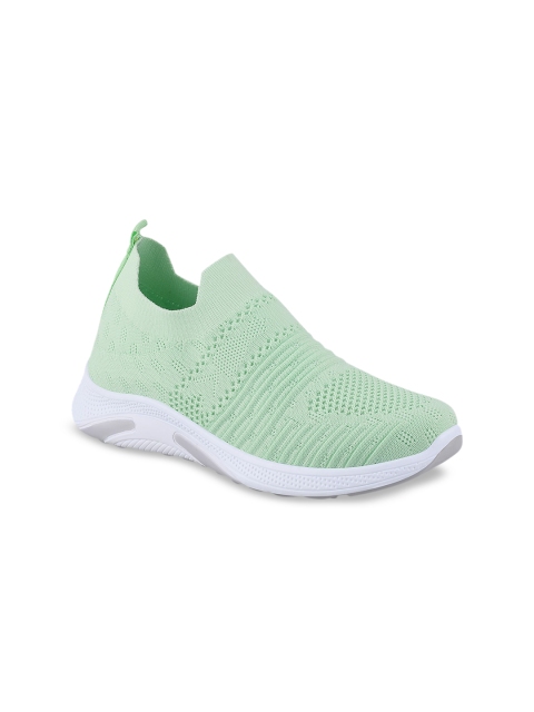 

Stelatoes Women Green Slip-On Sneakers