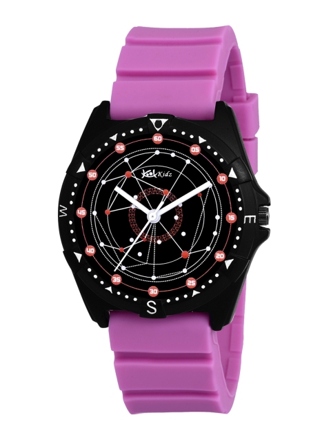 

Kool Kidz Kids Black Analogue Watch KOOL KIDZ ANALOGUE WATCH DMK 039ON WORLD PINK