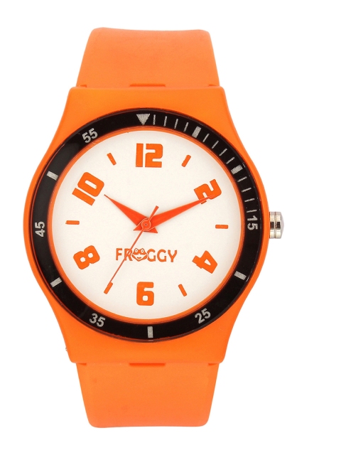 

Kool Kidz Unisex Kids Orange & Off-White Analogue Watch DMK 056