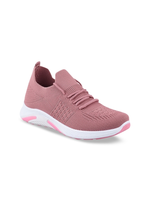

Stelatoes Women Pink Slip-On Sneakers
