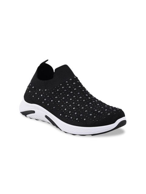 

Stelatoes Women Black Sneakers