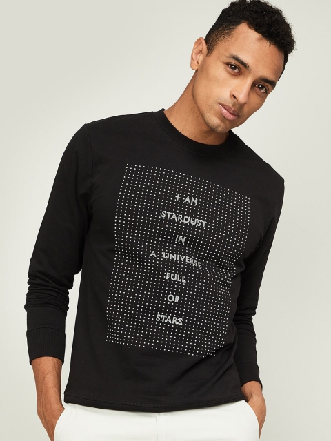 

Fame Forever by Lifestyle Men Black Printed Sweatshirt
