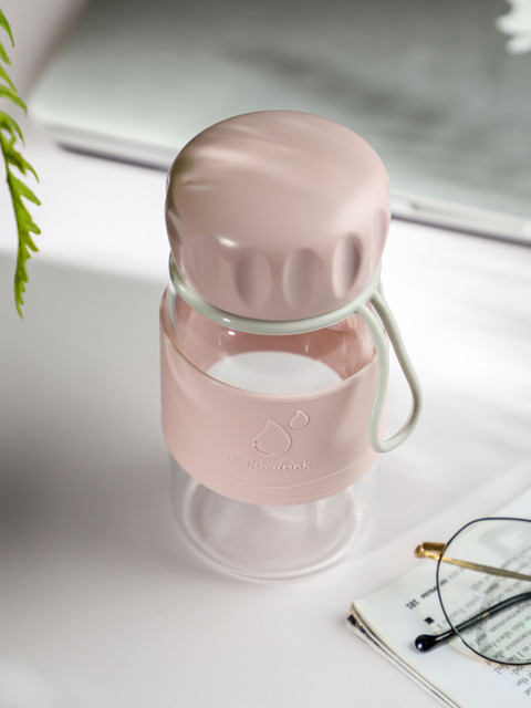 

YOYOSO Pink Solid Water Bottle 400ml