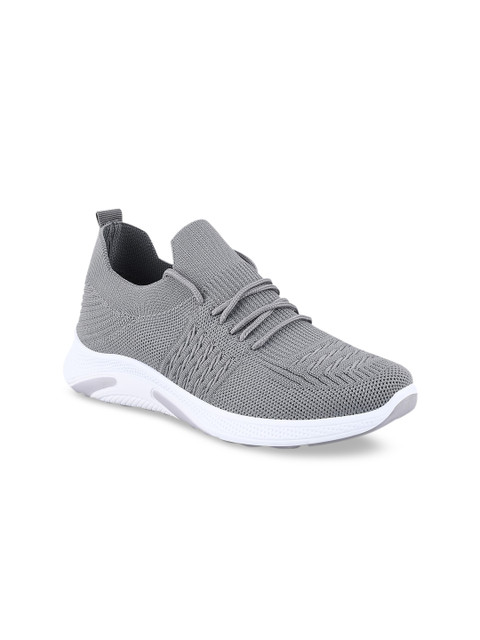 

Stelatoes Women Grey Woven Design Sneakers