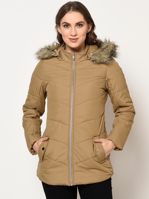 

Trufit Women Khaki Solid Insulator Parka