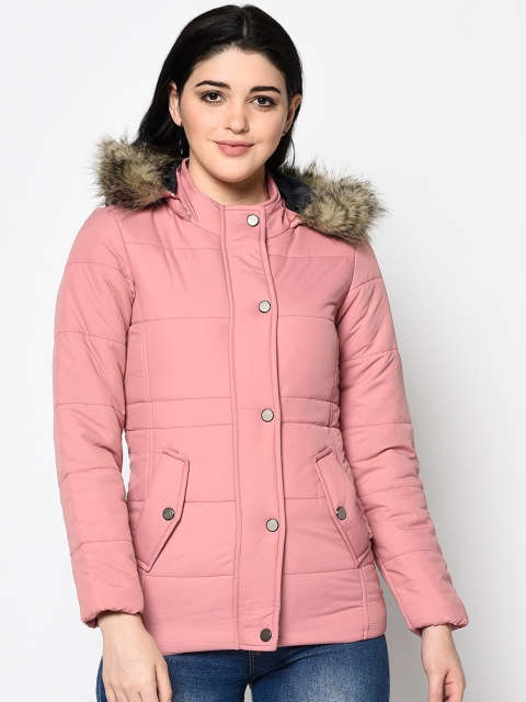 

Trufit Women Pink Solid Insulator Parka