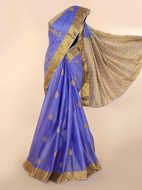 

Pothys Lavender Pure Silk Woven Design Kanjeevaram Saree