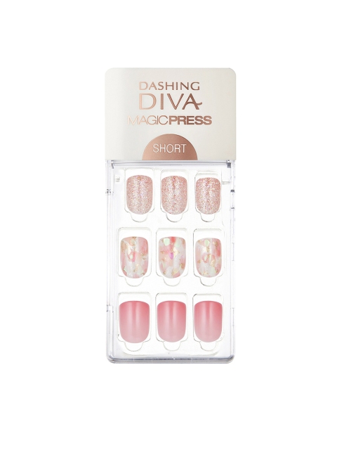 

Dashing Diva Pink & Peach Magicpress Perhaps Love Artificial Nails