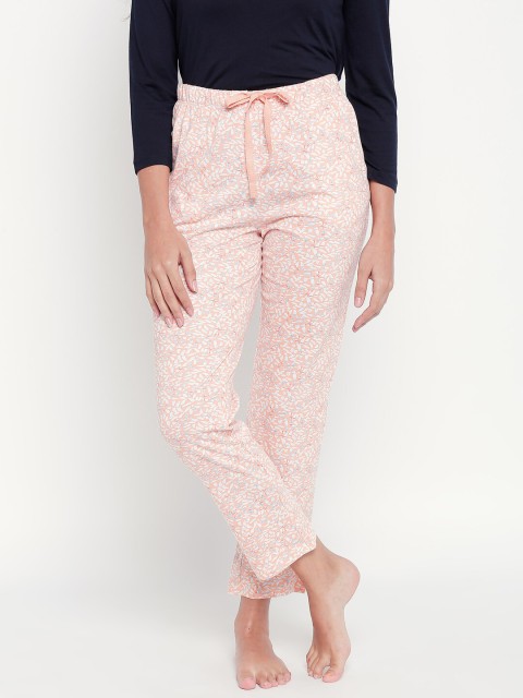 

Dreamz by Pantaloons Women Pink Printed Lounge Pants