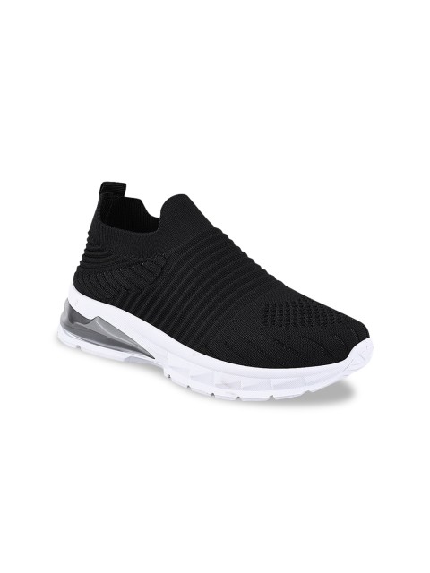 

Stelatoes Women Black Slip-On Sneakers