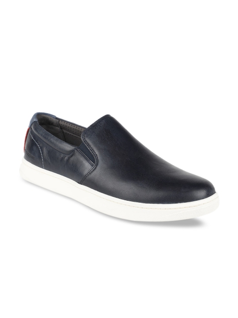 

Hush Puppies Men Blue Slip-On Sneakers