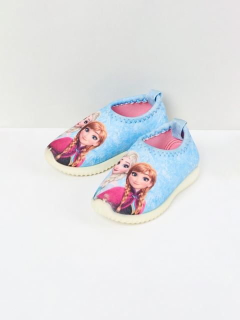 

max Girls Blue Slip-On Sneakers