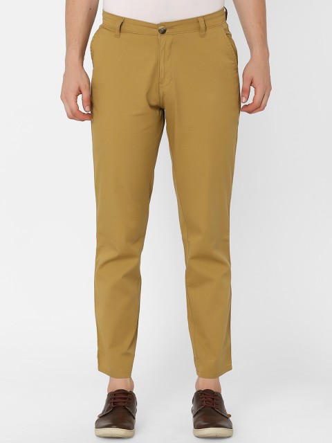 

MARCA Disati Men Brown Slim Fit Solid Regular Trousers