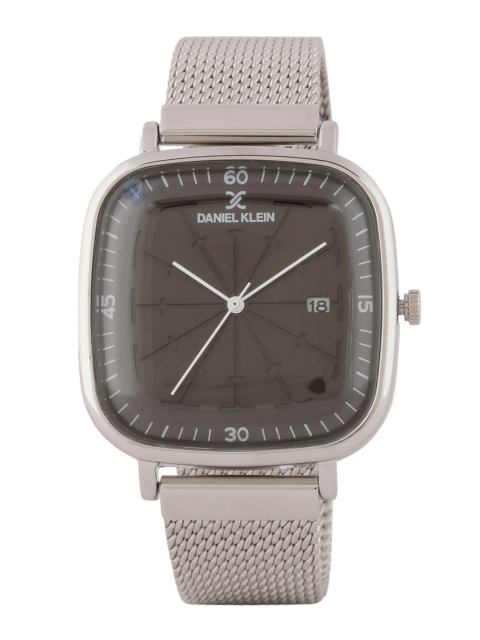 Daniel Klein Women Black & Silver-Toned Analogue Watch