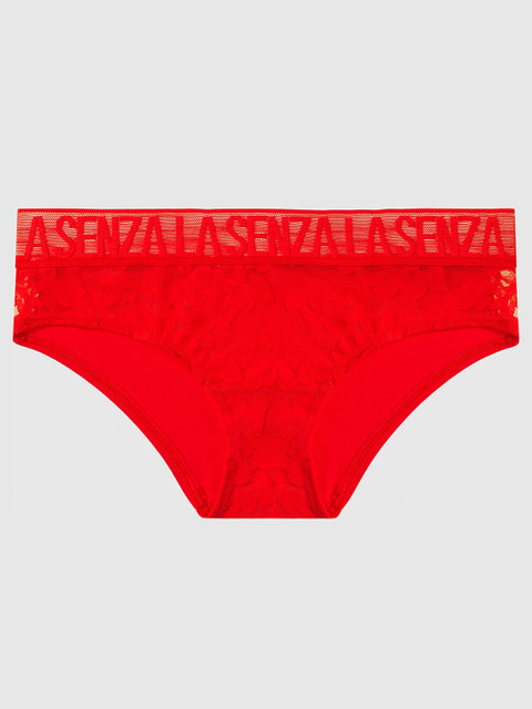 

La Senza Women Red Self Design Remix Cotton Hipster Briefs 11149059-85Q8