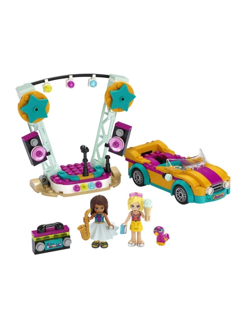 

LEGO Unisex Kids Purple & Yellow Andrea's Car & Stage Toy