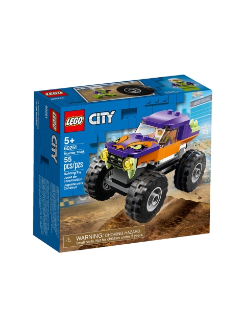 

LEGO Kids Purple & Orange Monster Truck Toy
