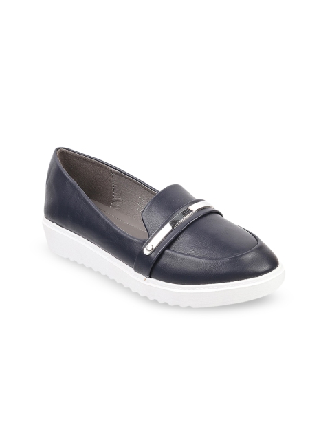 

WALKWAY by Metro Women Blue Solid Ballerinas