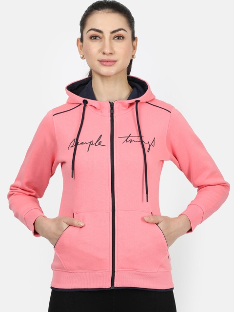 

Monte Carlo Women Pink Solid Sweatshirt
