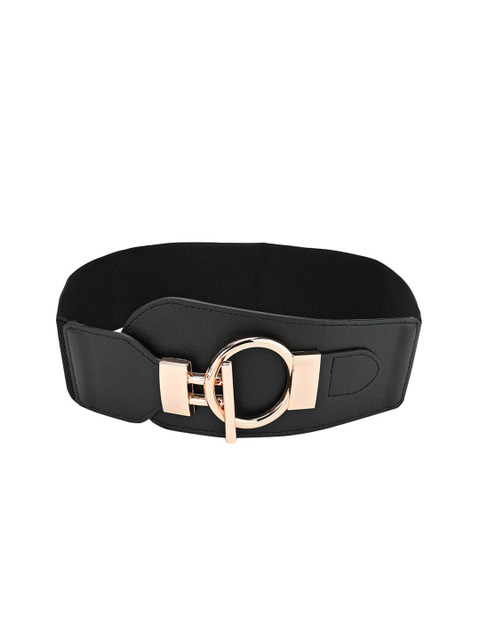 

Kazo Women Black Solid Belt