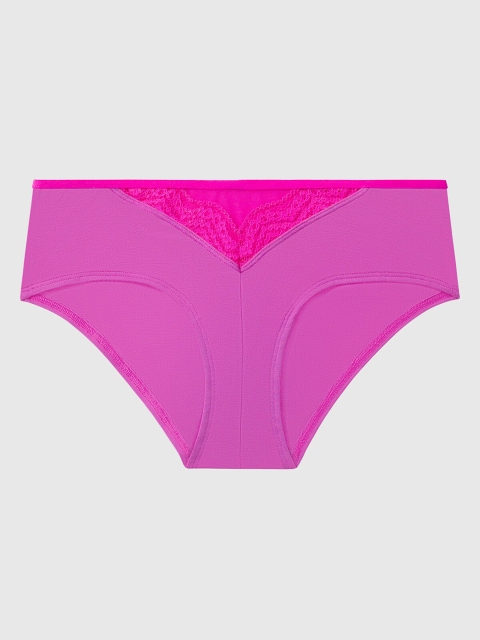 

La Senza Women Pink Solid Ultrasoft Hipster Briefs 11158130-38SK