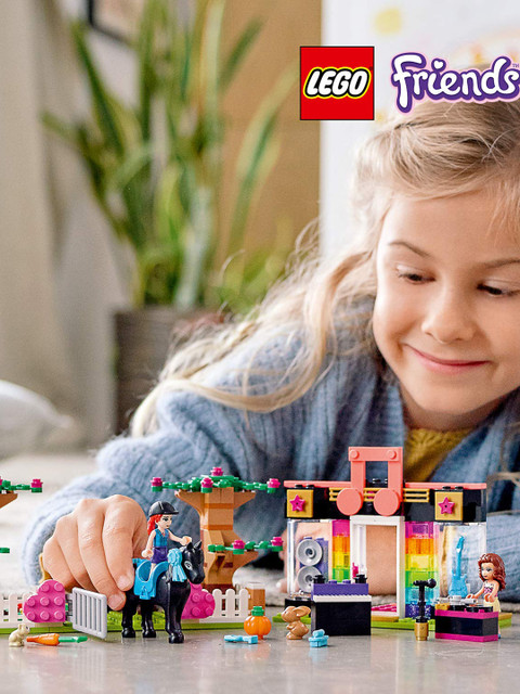

LEGO Kids Multicoloured Heartlake City Brick Box Playset, Multi
